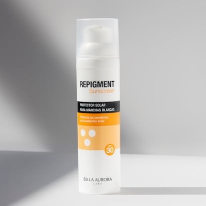 La innovadora fórmula del fotoprotector solar Repigment Sunscreen protege la piel de la radiación solar sin bloquear la síntesis de melanina.