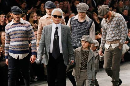 Los muchachos de Chanel.