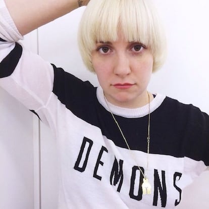 Con el escueto mensaje &quot;el cambio es bueno&quot; Lena Dunham comparti&oacute; con sus seguidores su cambio de imagen. La productora, guionista y actriz de &#039;Girls&#039; ahora es rubia platino.