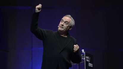 Ferran Adrià, en Madrid Fusión 2019.