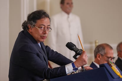 El presidente Gustavo Petro