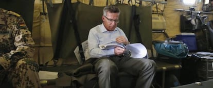 El ministro de Defensa alemán, Thomas de Maiziere.
