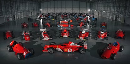 La colección de coches deportivos de Bernie Ecclestone.