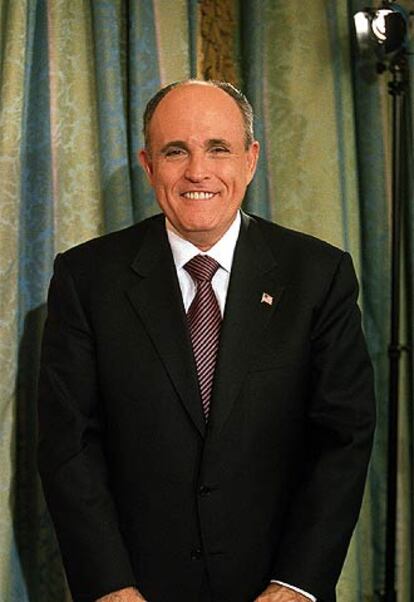 Rudolph Giuliani, durante una visita a Madrid en 2002.