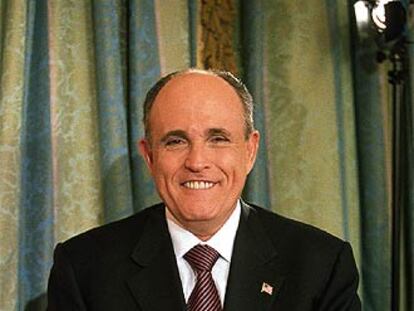 Rudolph Giuliani, durante una visita a Madrid en 2002.