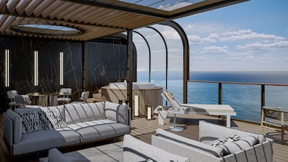 Terraza privada.