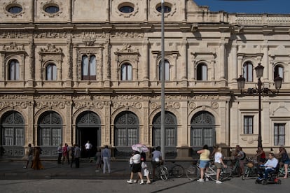 Edificio del Ayuntamiento de Sevilla.