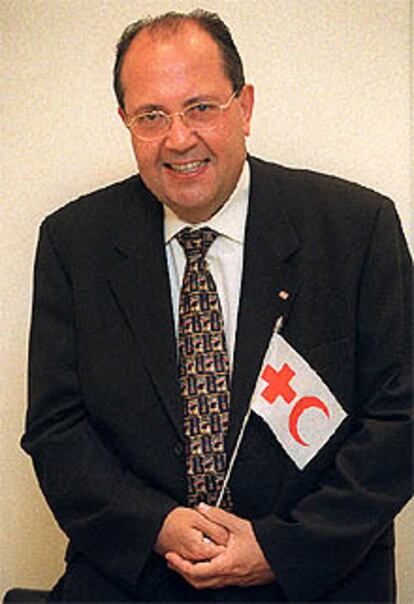 Juan Manuel Suárez del Toro, en la sede de Cruz Roja España.