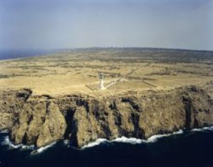 Faro de Barbaria en la isla de Formentera.