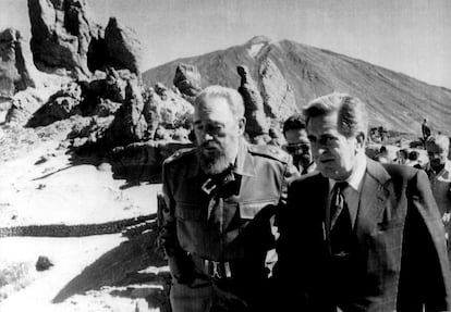 The former president of the Canary Islands Manuel Hermoso, key in the creation of the Canarian coalition | Spain