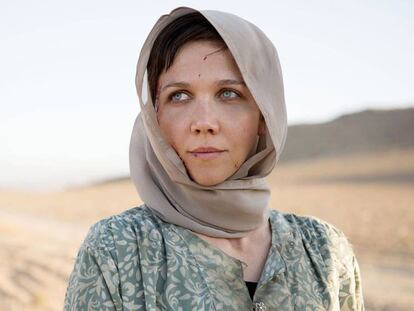 Maggie Gyllenhaal en 'The Honourable woman'.