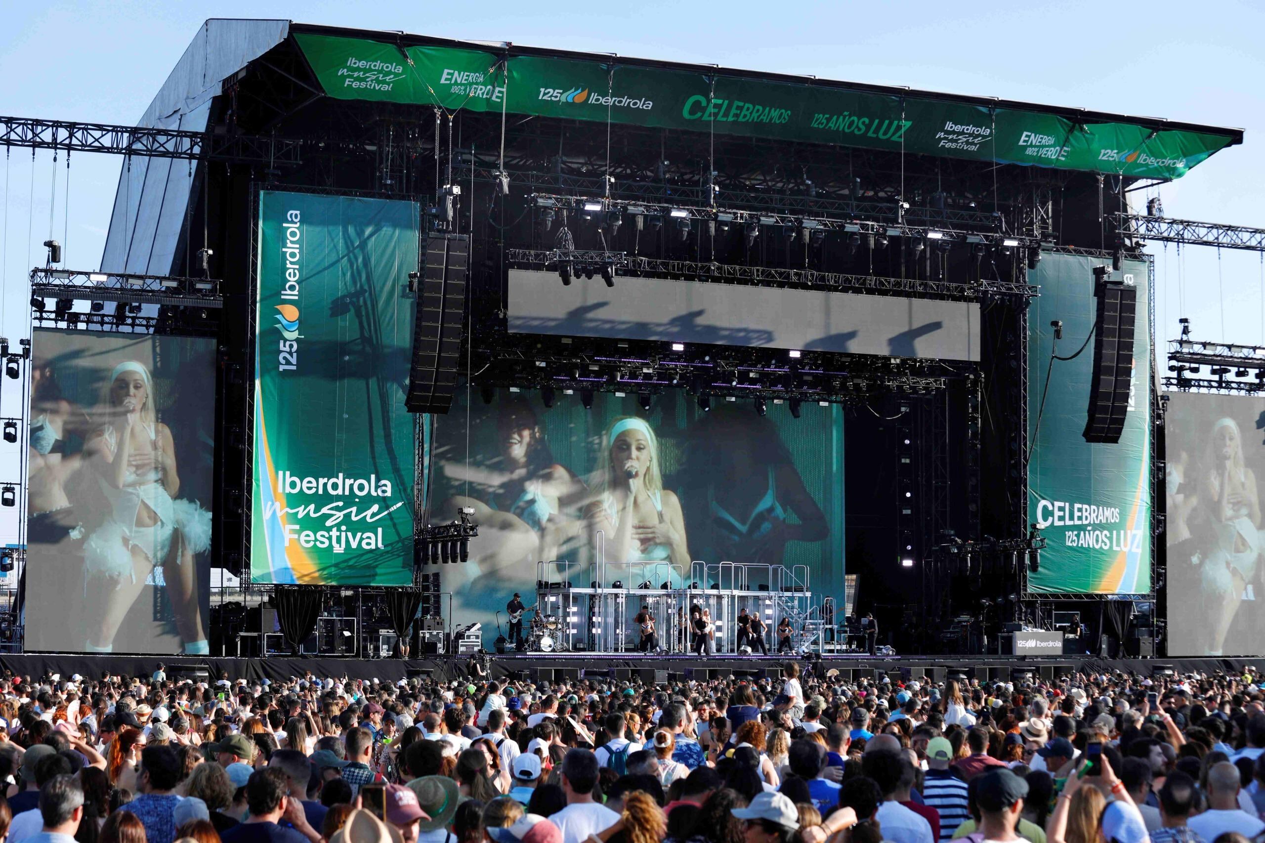 Más de 35.000 personas asistieron al festival musical para conmemorar el 125 aniversario de Iberdrola