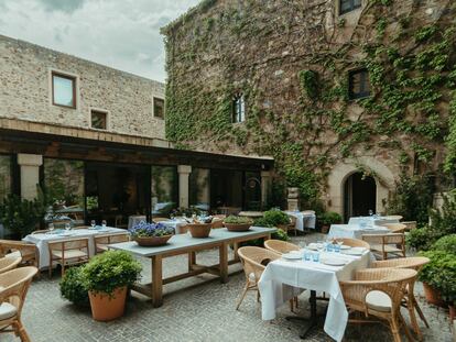 El restaurante Torre de Sande está ubicado en un edificio del siglo XV.