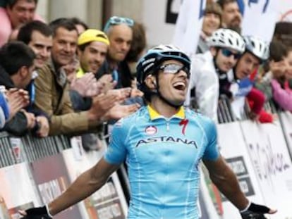 Mikel Landa se impone en la quinta etapa de la Vuelta al Pa&iacute;s Vasco.