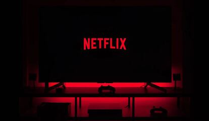 Netflix en una televisión.