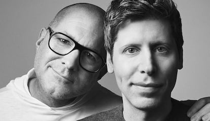 Imagen de Sam Altman y Jony Ive