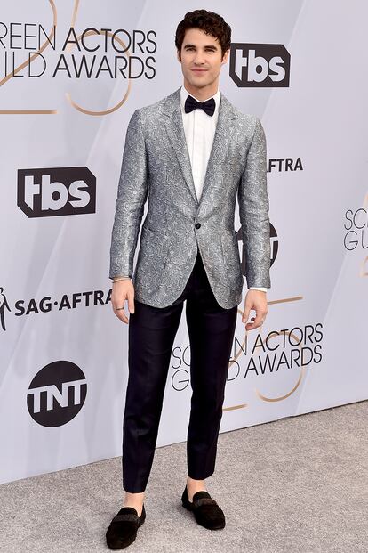 Darren Criss ganó a mejor actor en telefilme o miniserie por El asesinato de Gianni Versace.