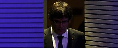 Carles Puigdemont, presidente de la Generalitat de Cataluña.