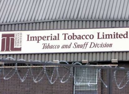 Una fábrica de Imperial Tobacco en Liverpool.