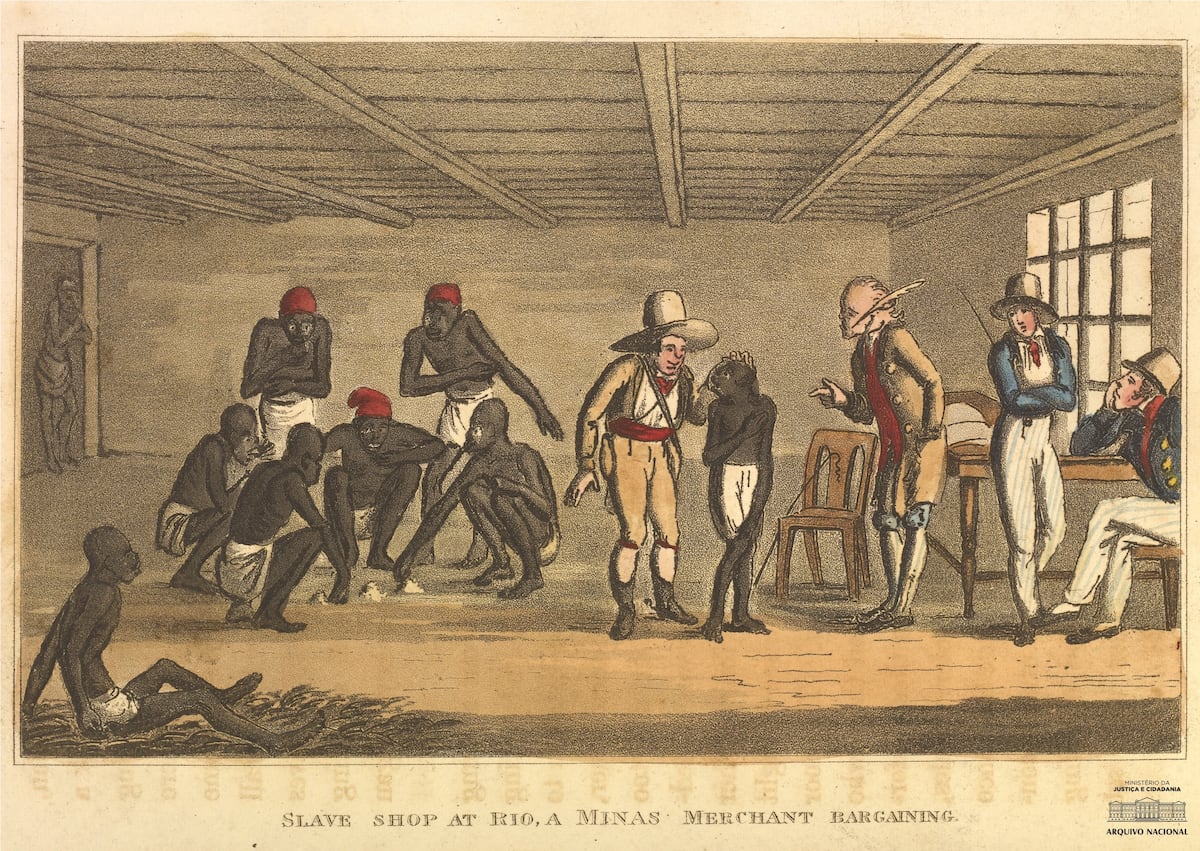 Ambrozio and other slaves in Brazil who saved money to buy their freedom