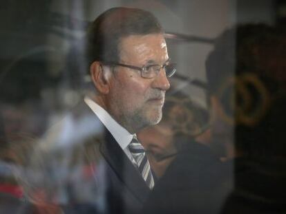 Mariano Rajoy, este s&aacute;bado en Bruselas.