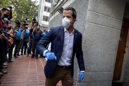 El presidente de la Asamblea Nacional de Venezuela, Juan Guaidó.