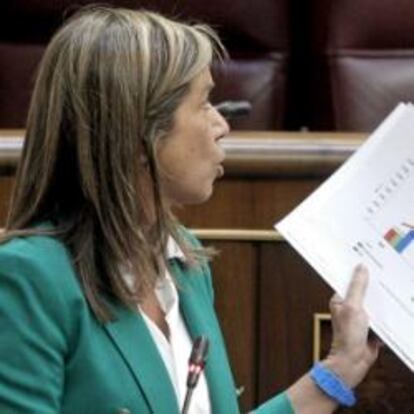 Ana Mato, hoy en el Congreso.