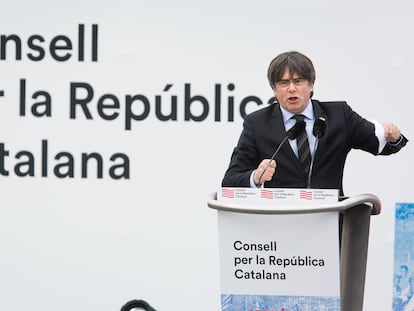 El expresidente Carles Puigdemont, en una imagen de archivo.