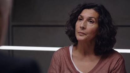 Elvira Mínguez, en la serie Desaparecidos, emitida en Telecinco