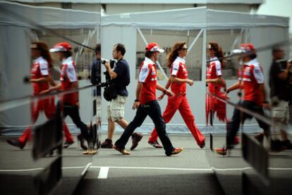 Fernando Alonso, en Silverstone.