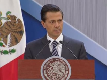 El presidente mexicano Enrique Peña Nieto.