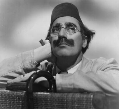 Groucho Marx a 'Una nit a Casablanca'.