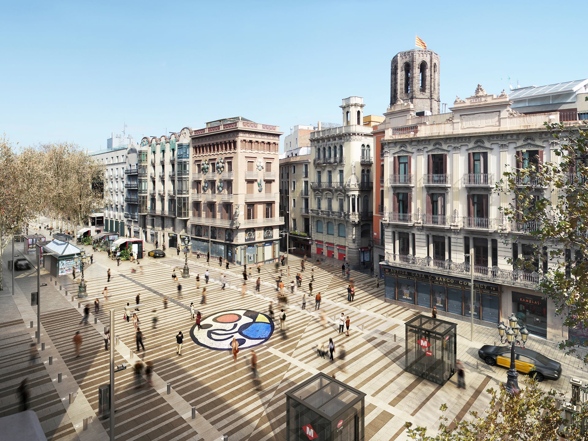 “Los turistas quieren una ciudad auténtica, no una temática”: el plan de renovación que busca devolver barceloneses a La Rambla 