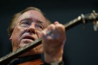 Earl Scruggs, músico de bluegrass.
