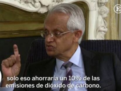 El climatólogo indio, Veerabhadran Ramanathan, es optimista con respecto al cambio climático porque, en su opinión, está en nuestra mano pararlo