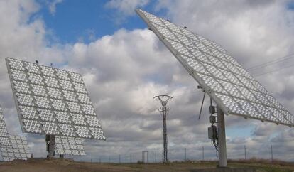 Planta solar fotovoltaica en Puertollano.