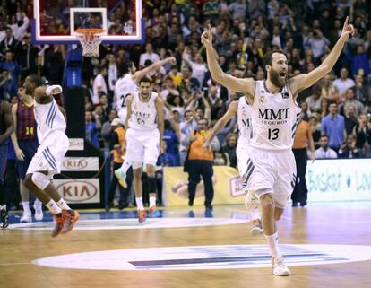 Sergio Rodriguez tras acabar el partido