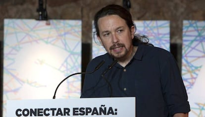 Pablo Iglesias, en un acte divendres passat.