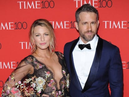 Los actores Blake Lively y Ryan Reynolds el pasado mes de abril.