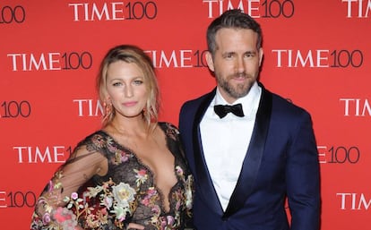 Los actores Blake Lively y Ryan Reynolds.