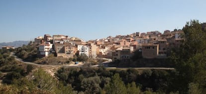 La localidad de Rasquera.