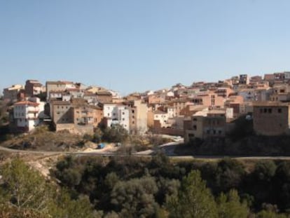 La localidad de Rasquera.