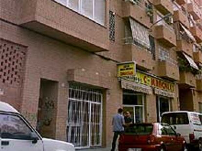 El domicilio de la calle Actor Vicente Parra, donde sucedieron los hechos.