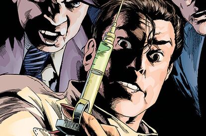 Portada del cómic 'Triggerman' firmado por Matz y Walter Hill.