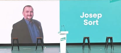 Josep Sort, candidato dimitido de Junts x Catalunya.