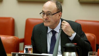 El gobernador del Banco de España, Luis María Linde.