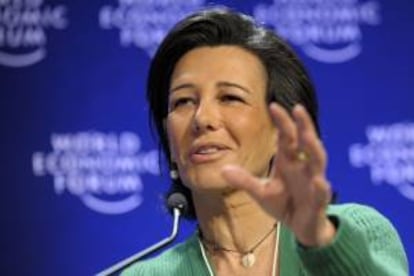 La empresaria española Ana Botín, directiva del Grupo Santander. EFE/Archivo