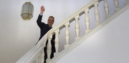 Jose Antonio Griñán, tras proclamase Presidente de la Junta de Andalucía en 2012.