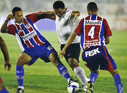 Debú de Ronaldo con el Corinthians.