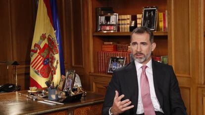 Felipe VI: “Vivimos con esperanza de la recuperación que ya hemos iniciado”